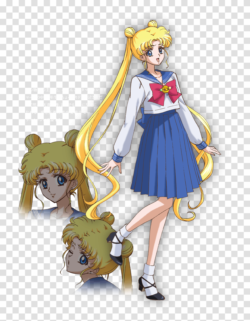 Sailor Moon Crystal Characters, Comics, Book, Person, Human Transparent Png