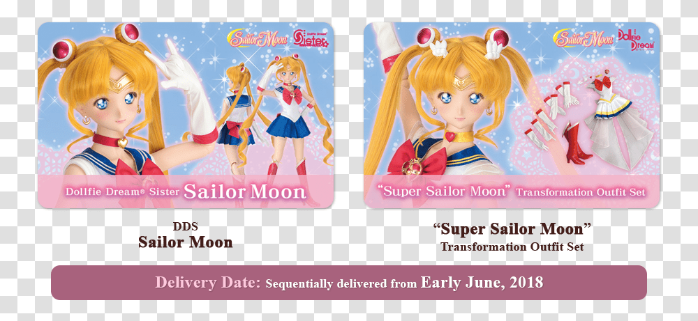 Sailor Moon Debit Card, Doll, Toy, Poster, Advertisement Transparent Png