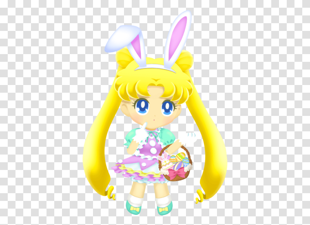 Sailor Moon Drops Happy Easter, Toy, Doll, Figurine Transparent Png
