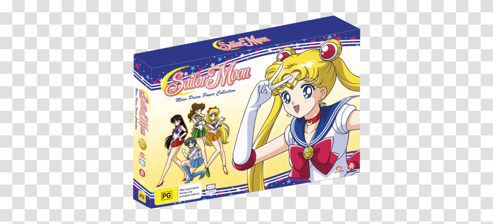 Sailor Moon Dvd Xover, Comics, Book, Person, Human Transparent Png