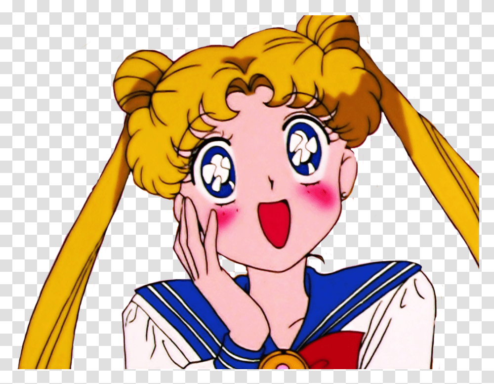 Sailor Moon Free On Sailor Moon Background, Comics, Book, Manga Transparent Png