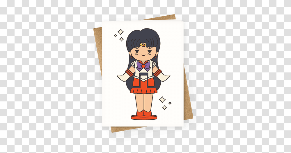 Sailor Moon Greeting Cards Lookhuman Stranger Things Birthday Cards, Person, Nutcracker, Art, Clothing Transparent Png