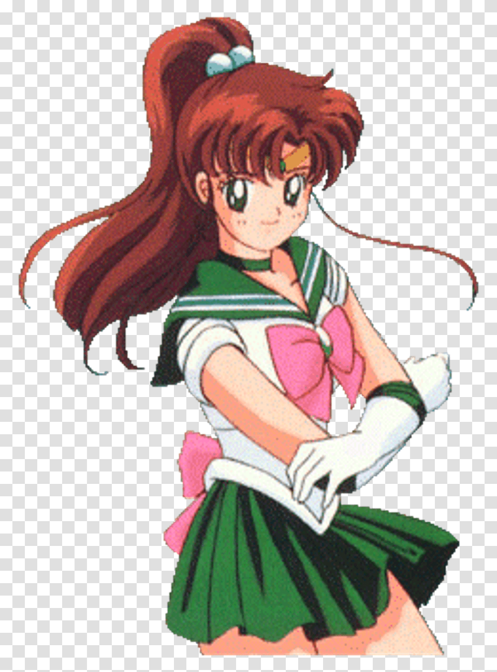 Sailor Moon Jupiter Download Sailor Moon Jupiter, Manga, Comics, Book, Person Transparent Png