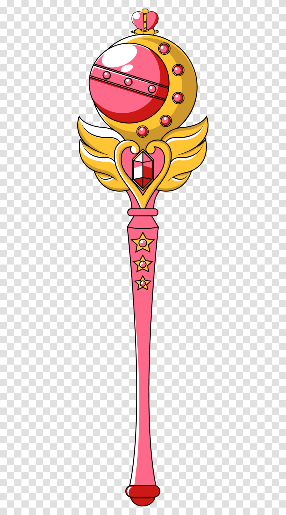 Sailor Moon Moon Stick Sailormoon Wand, Architecture, Building, Weapon, Blade Transparent Png