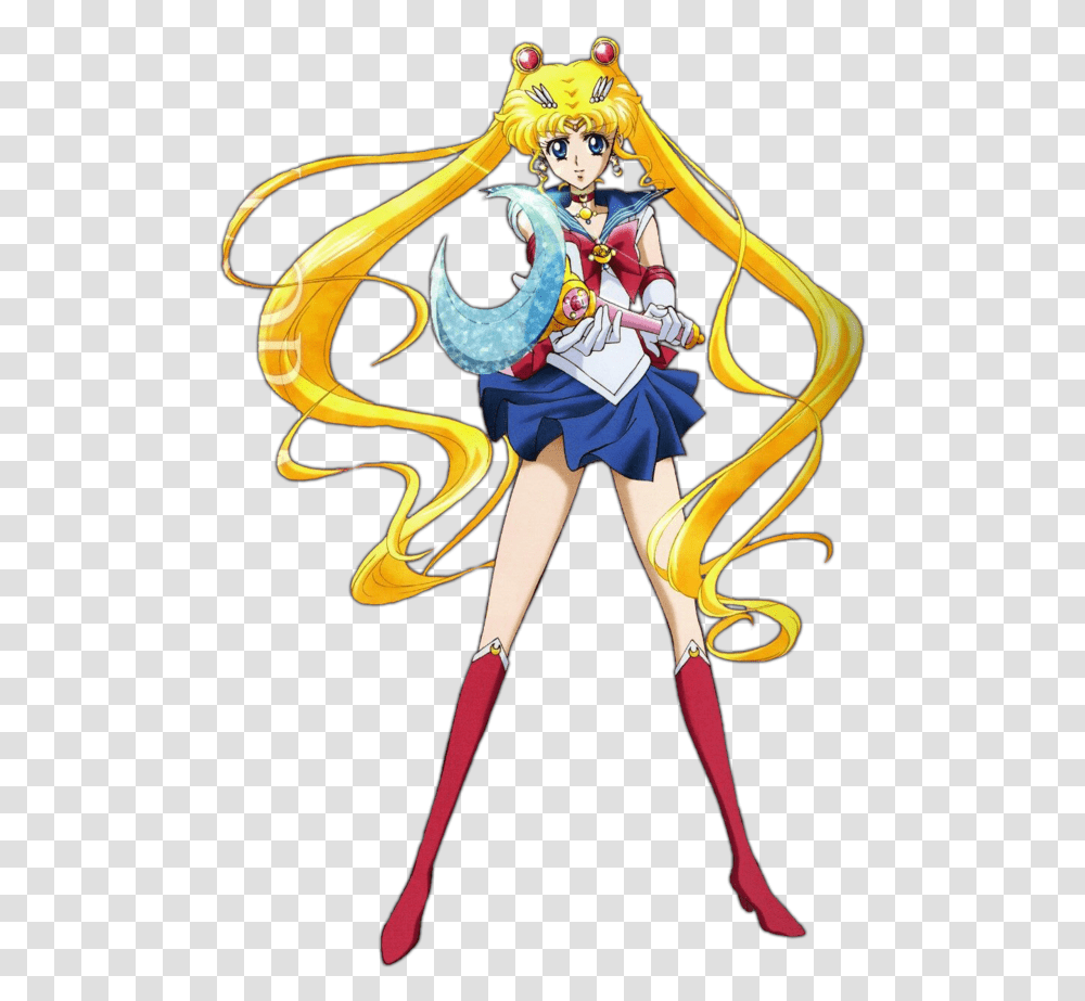 Sailor Moon, Person, Manga, Comics, Book Transparent Png