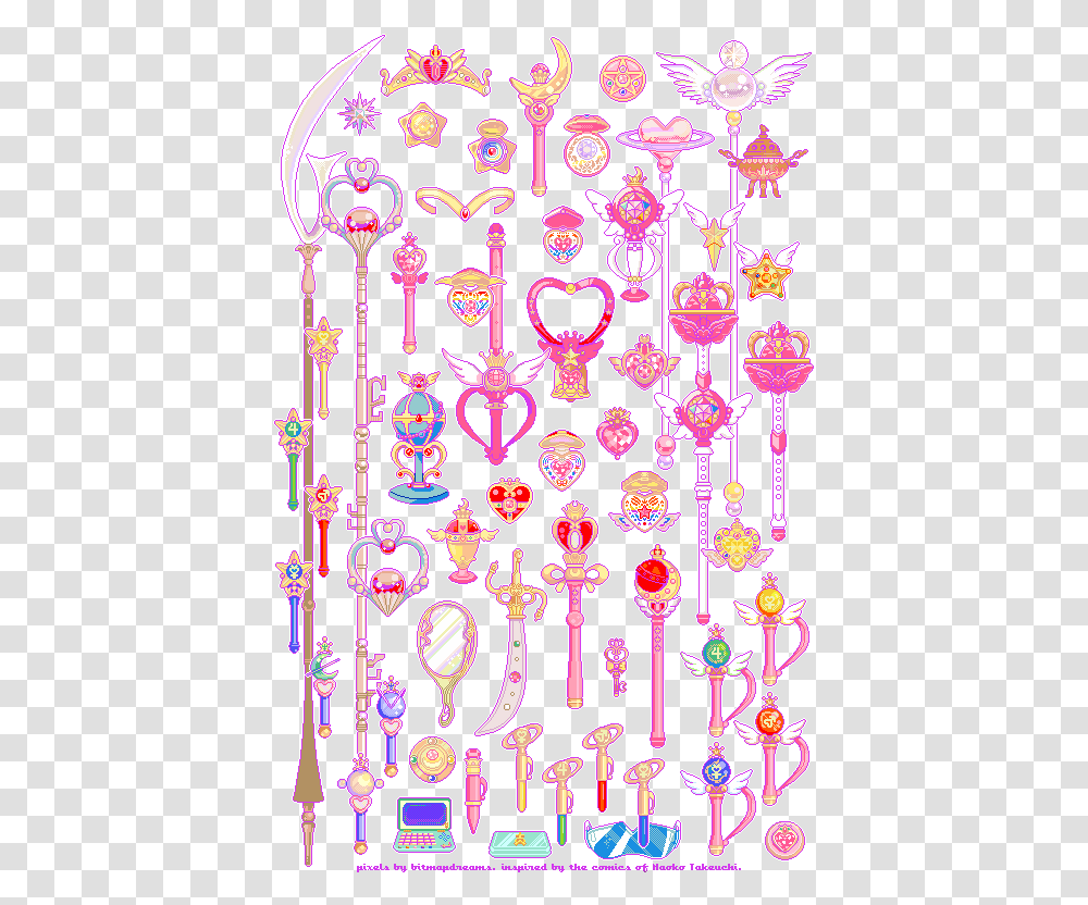 Sailor Moon Pixel Icon Sailor Moon Pixel Art, Pattern, Doodle, Drawing, Chandelier Transparent Png
