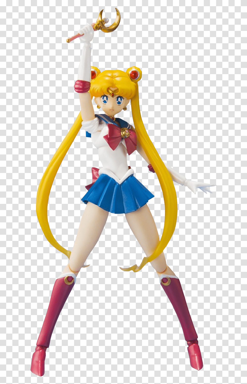 Sailor Moon S Statuetta Action Figure Sailor Moon, Figurine, Toy, Doll, Person Transparent Png