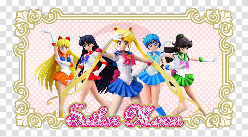 Sailor Moon Sailor Moon Sailor Moon Shopping Japan, Figurine, Person, Toy, Manga Transparent Png