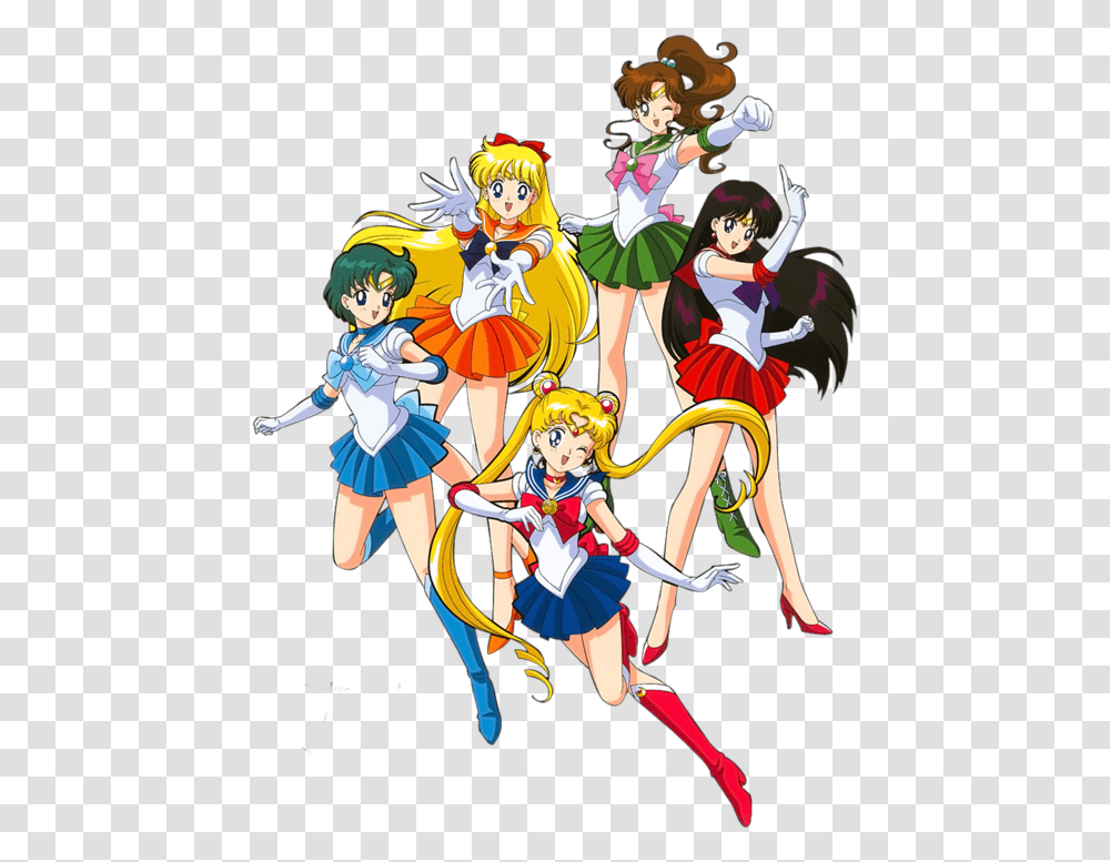 Sailor Moon Season 1 Sailor Mercury, Comics, Book, Manga, Person Transparent Png