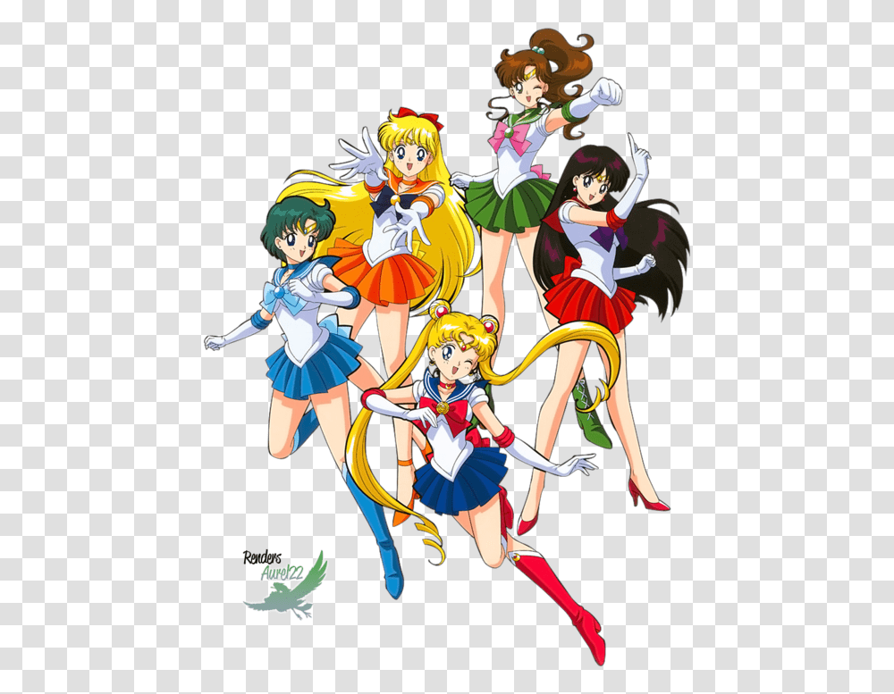 Sailor Moon Season 1 Sailor Mercury, Comics, Book, Manga, Person Transparent Png