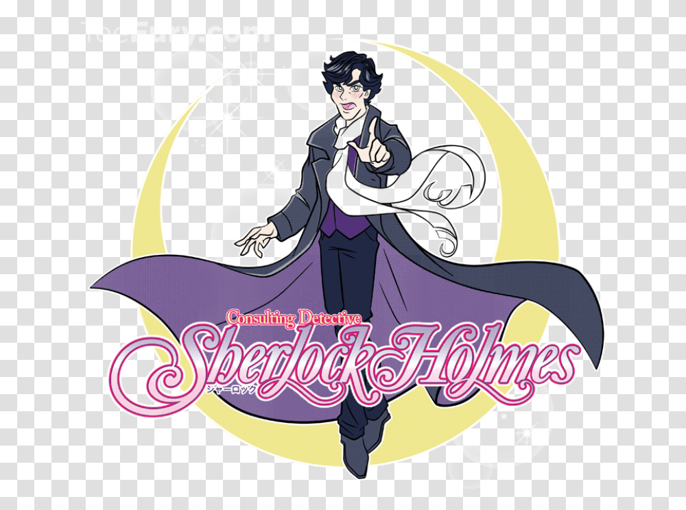 Sailor Moon Sherlock Holmes And Teefury Image Steven Universe Sailor Moon Au, Performer, Person, Human, Magician Transparent Png