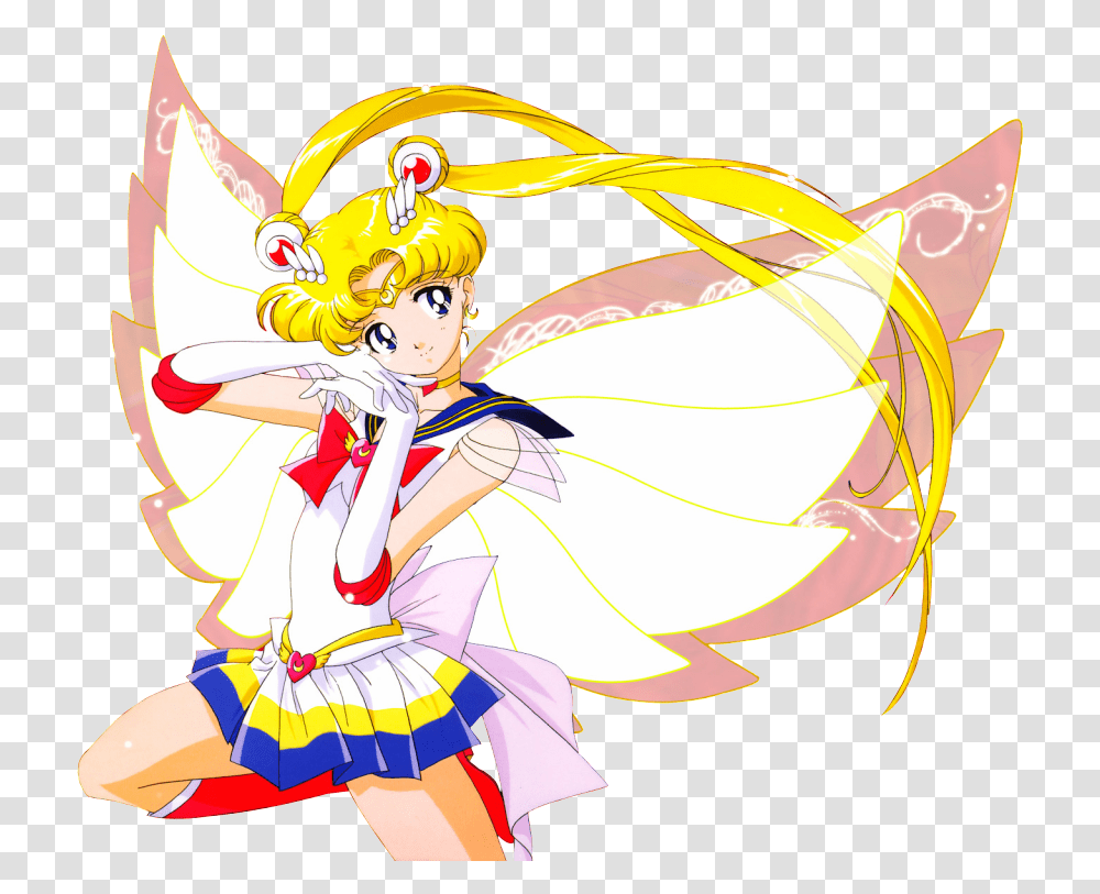 Sailor Moon Super S Manga Photo Sailor Moon Sfondo Usagi, Costume, Person, Human Transparent Png