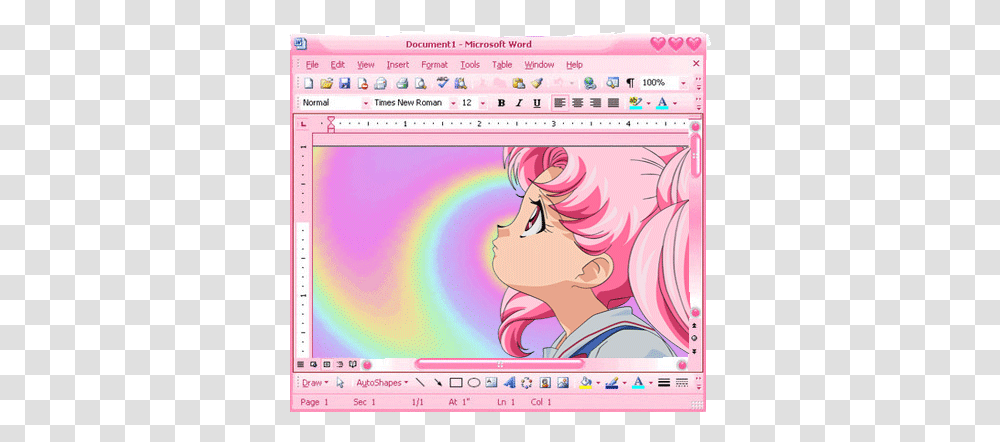 Sailor Moon Tumblr Google Stuff 4 Edits Microsoft Aesthetic, Word, Text, Monitor, Screen Transparent Png