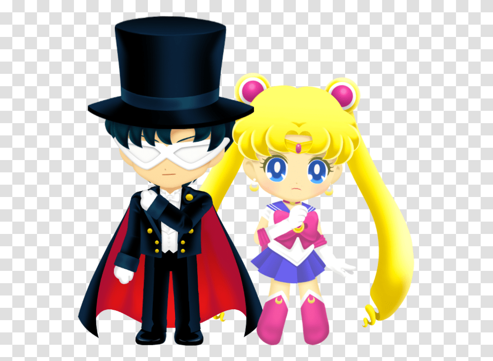 Sailor Moon Y Tuxedo Mask, Person, Performer, People Transparent Png