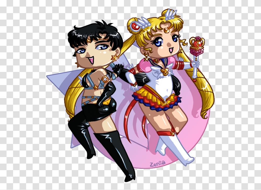 Sailor Star Sterne Fighter And Sailor Moon Sailor Star Character, Manga, Comics, Book, Costume Transparent Png