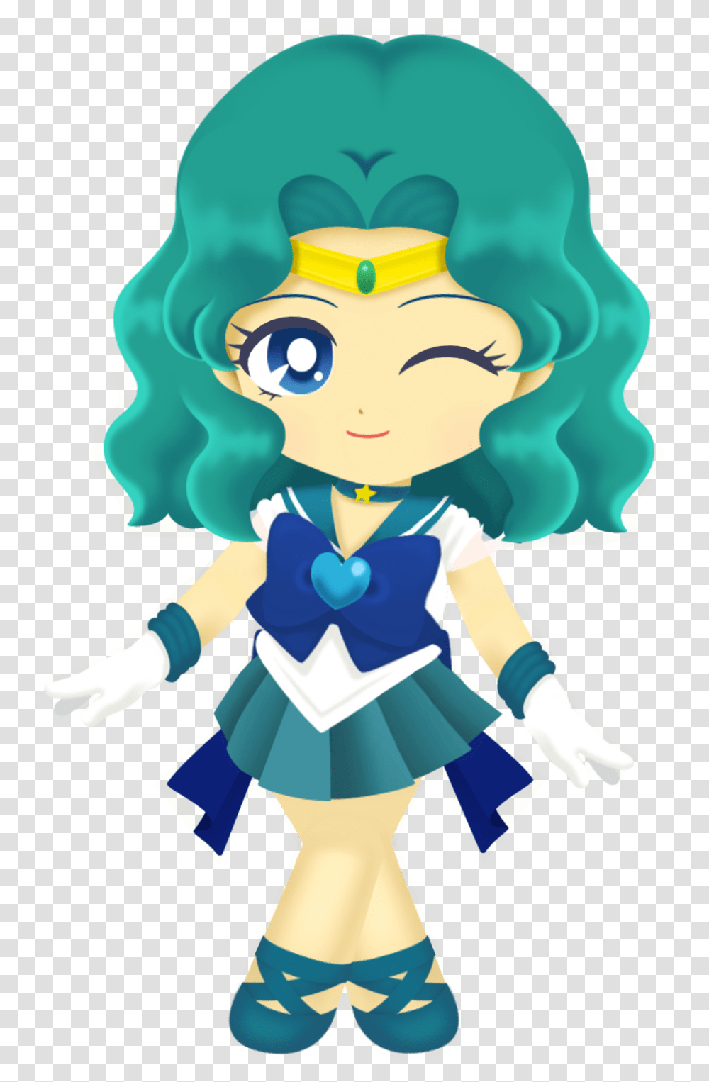 Sailor Uranus And Neptune Chibi, Costume, Person Transparent Png