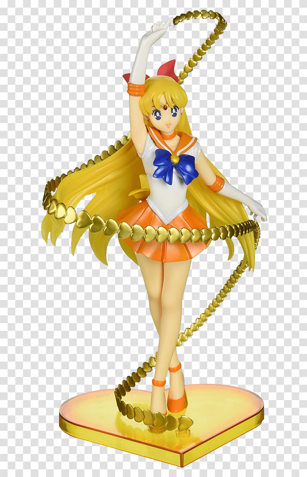Sailor Venus Figuarts Zero 8 Statue Sailor Venus Figure Bandai, Figurine, Person, Human, Toy Transparent Png