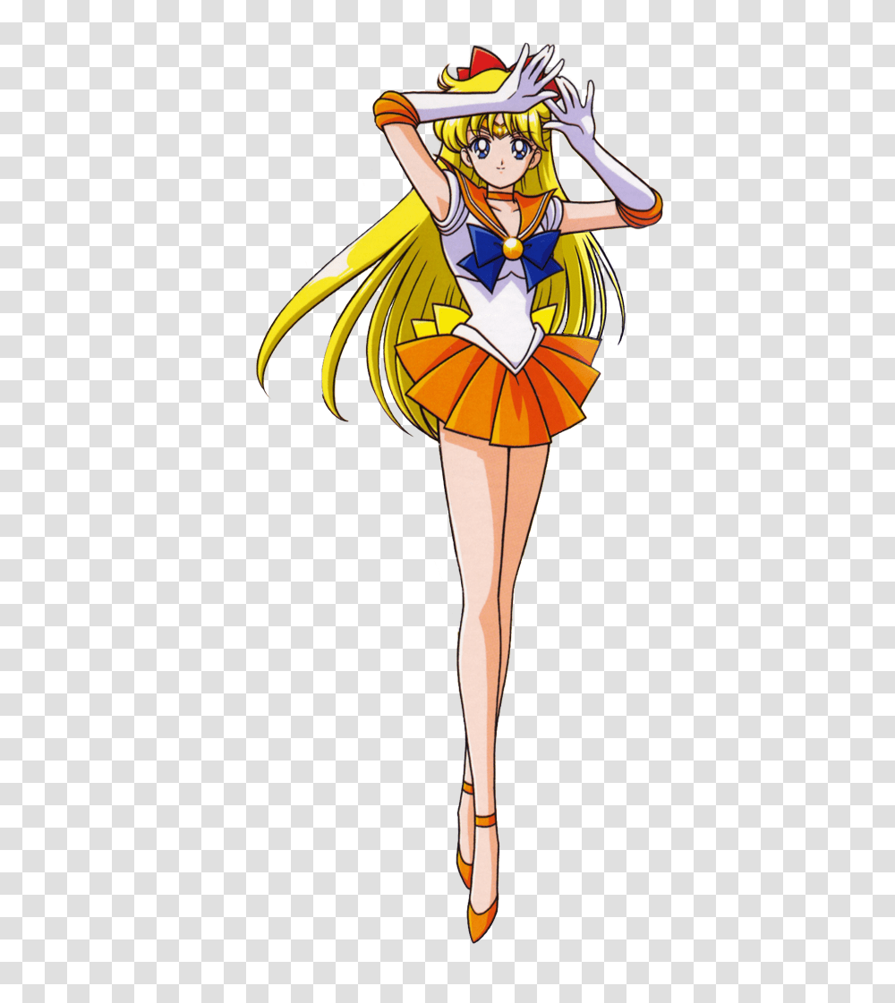 Sailor Venus Hd, Person, Light, Drawing Transparent Png