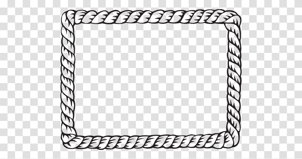 Sailors Rope Border Decal, Rug Transparent Png