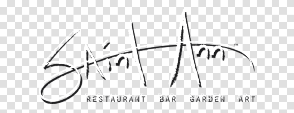 Saint Ann Restaurant And Bar, Word, Label, Alphabet Transparent Png