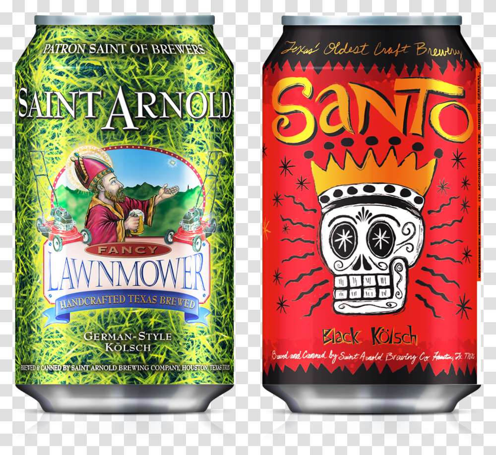 Saint Arnold Beer, Soda, Beverage, Drink, Tin Transparent Png