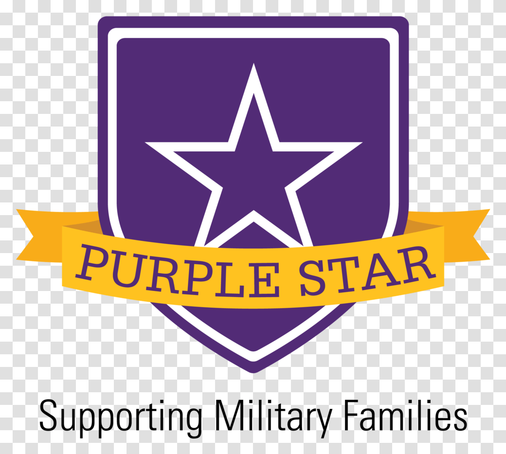 Saint Columbkille School Receives Purple Star Award From The Aenor, Symbol, Star Symbol, Logo, Trademark Transparent Png