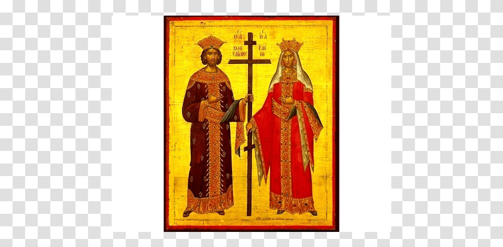 Saint Constantine And Helen Greek Orthodox, Person, Home Decor, Architecture Transparent Png