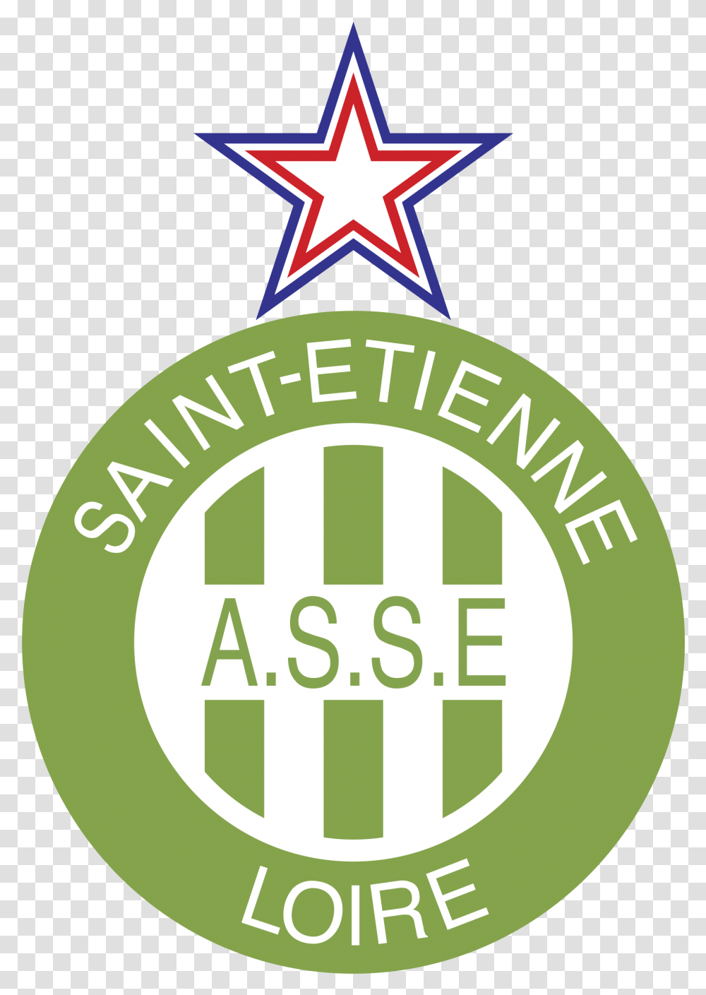 Saint Etienne Logo, Label, Star Symbol Transparent Png