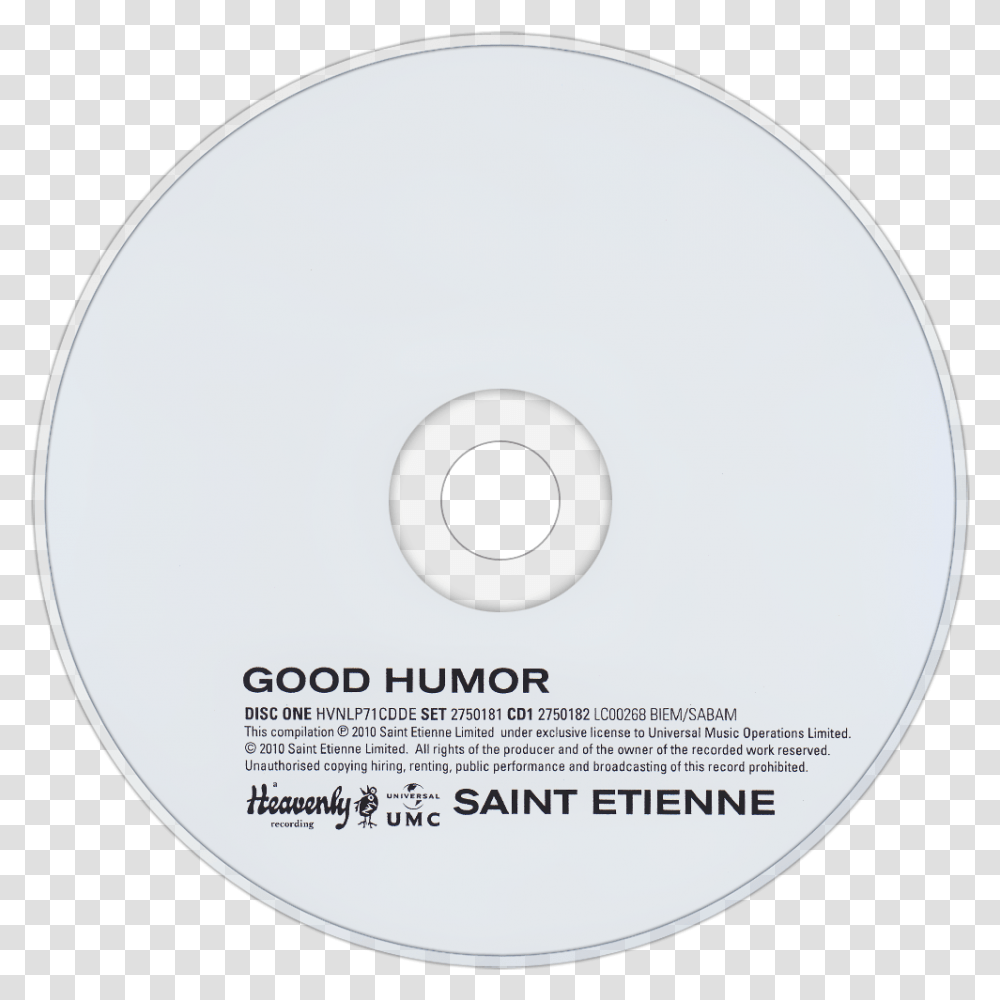 Saint Etienne Music Fanart Fanarttv Heavenly Recordings, Disk, Dvd Transparent Png