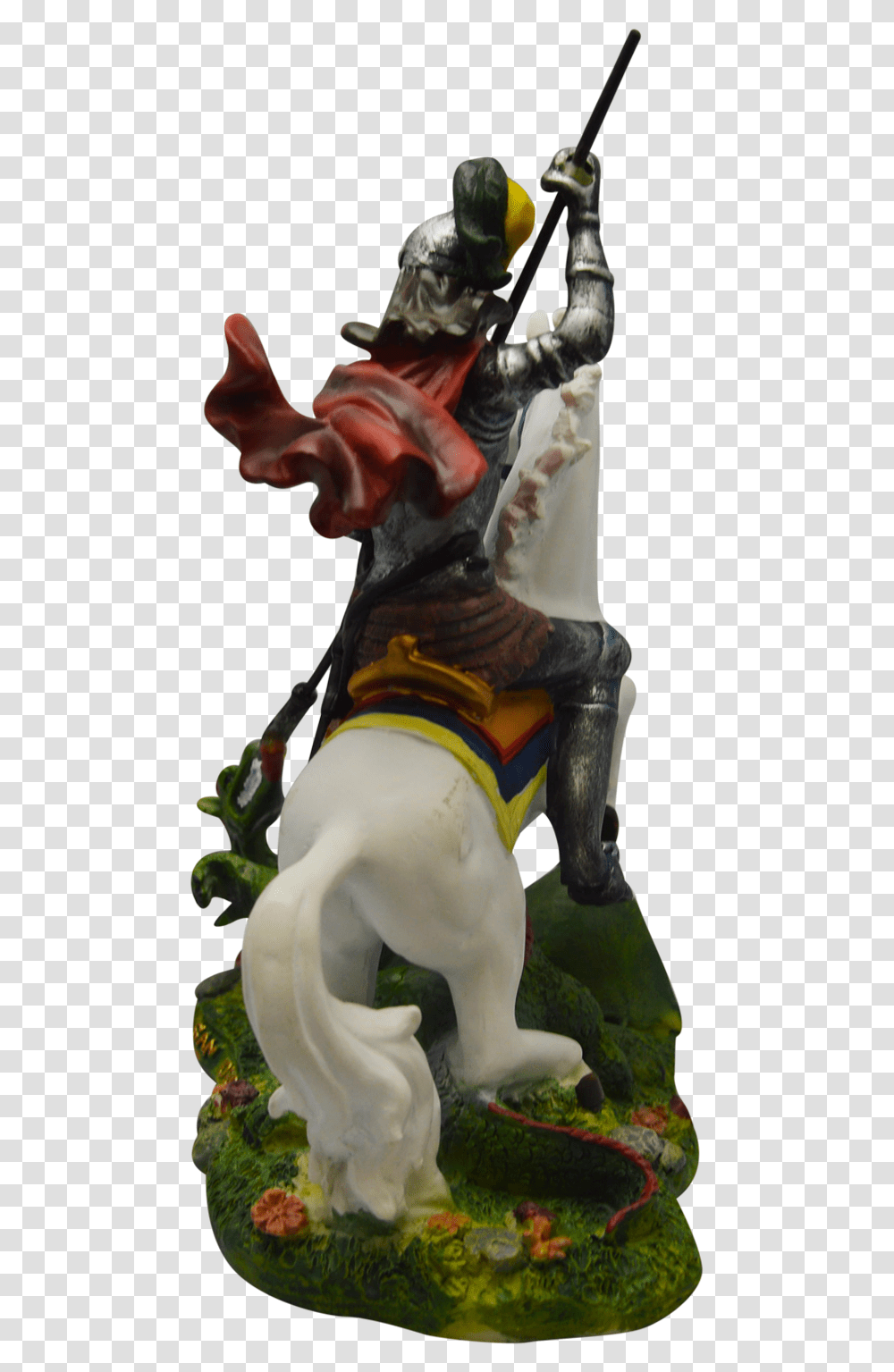 Saint George And The Dragon Large Fictional Character, Figurine, Person, Human, Clothing Transparent Png
