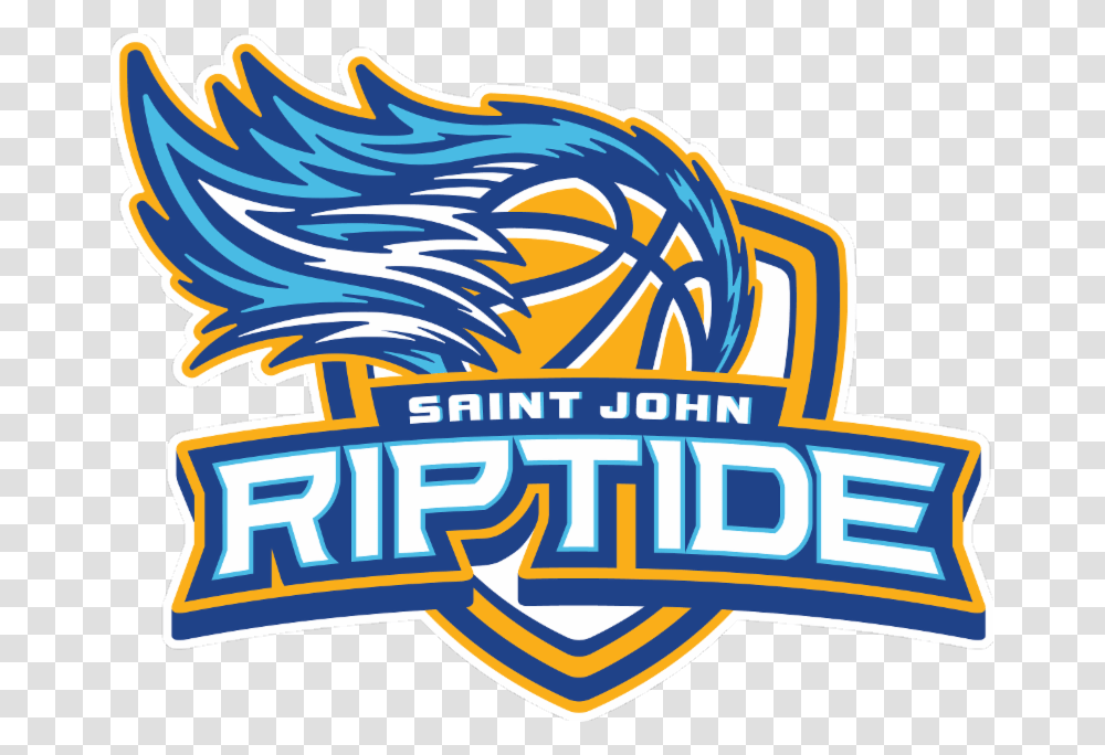 Saint John Riptide, Logo, Trademark Transparent Png