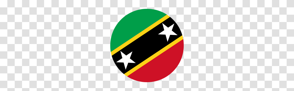 Saint Kitts And Nevis Flag Emoji, Star Symbol, Logo, Trademark Transparent Png
