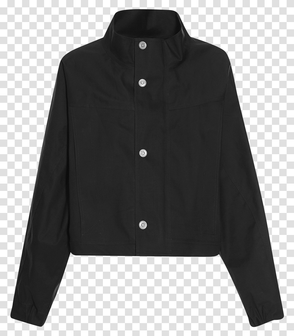 Saint Laurent Black Denim Jacket, Apparel, Coat, Person Transparent Png
