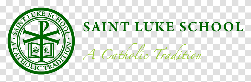 Saint Luke School Logo Calligraphy, Alphabet, Word, Plant Transparent Png