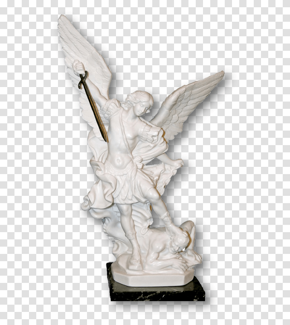 Saint Michael Statue, Figurine, Sculpture, Bird Transparent Png