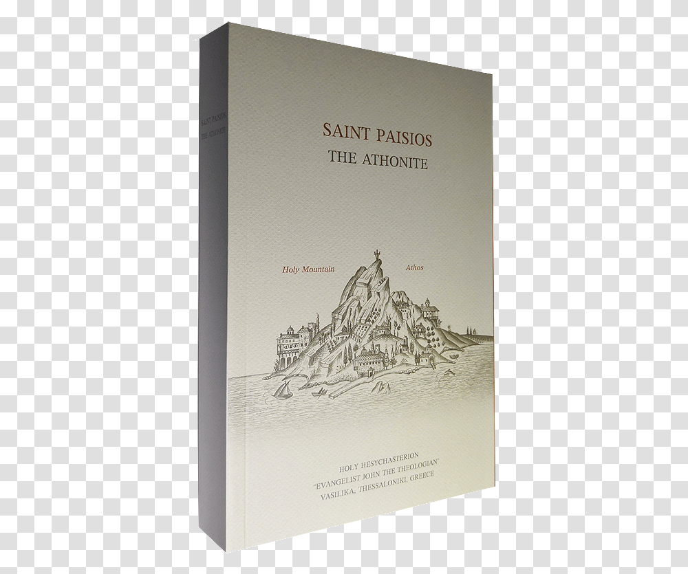 Saint Paisios The Athonite New Horizontal, Book, Art, Drawing, Text Transparent Png