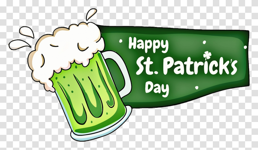 Saint Patrick Day, Stein, Jug, Cup, Meal Transparent Png