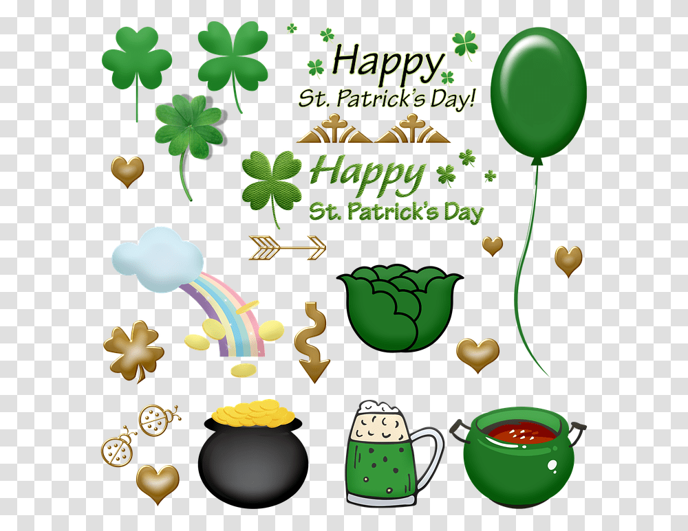 Saint Patrick's Day March 17 Leprechaun, Green, Plant, Pottery, Jar Transparent Png