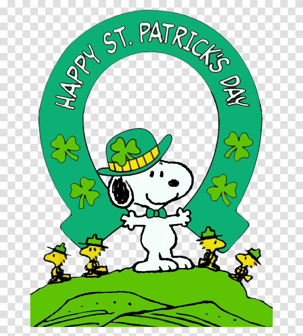Saint Patrick's Day Snoopy Cartoons Happy St Patricks Day Snoopy, Elf, Poster, Advertisement Transparent Png