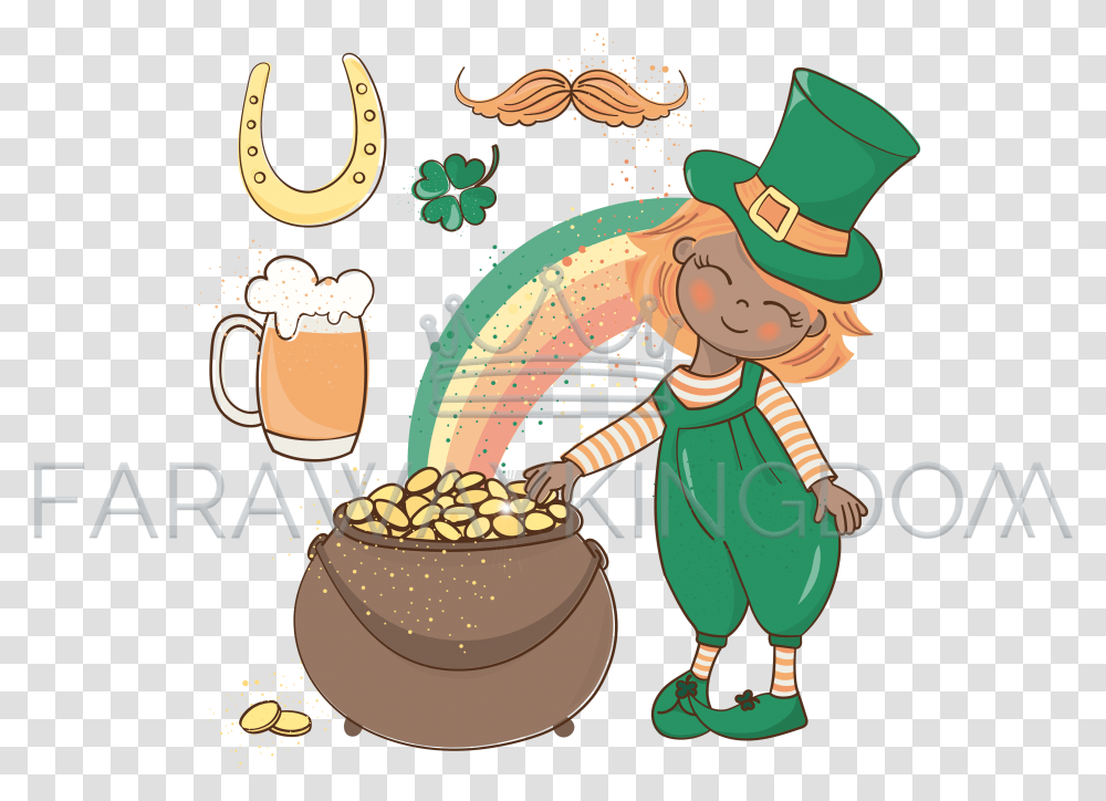 Saint Patrick's Day, Person, Label, Drawing Transparent Png