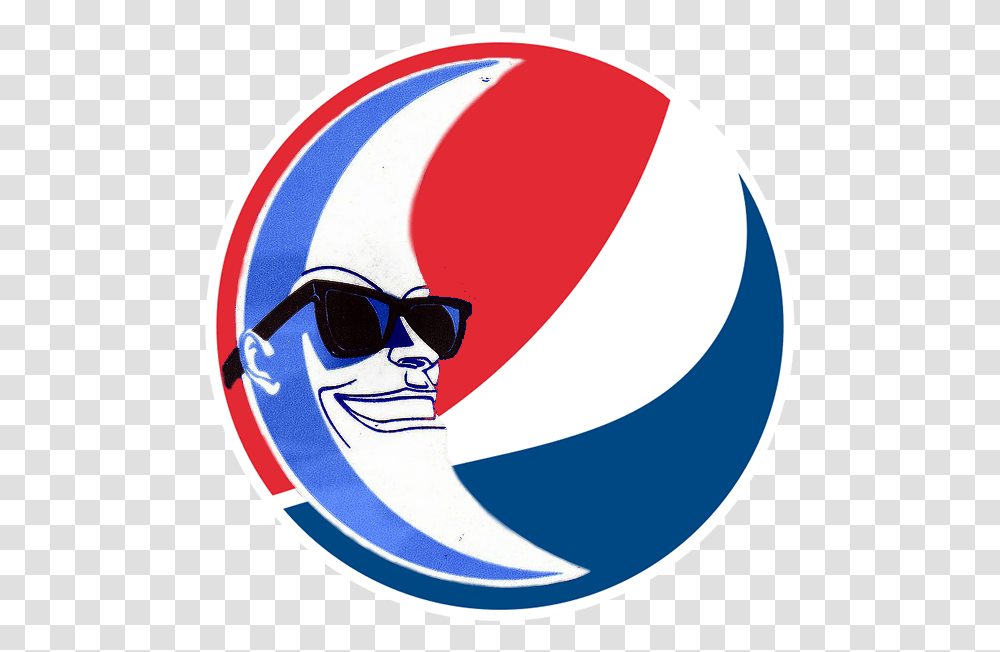 Saint Pepsi Moonman Logo, Trademark, Sunglasses, Accessories Transparent Png