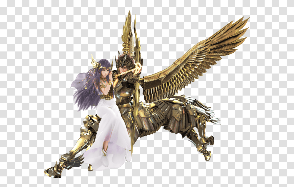 Saint Seiya Legend Of Sanctuary Pegasus, Person, Costume, Bird Transparent Png