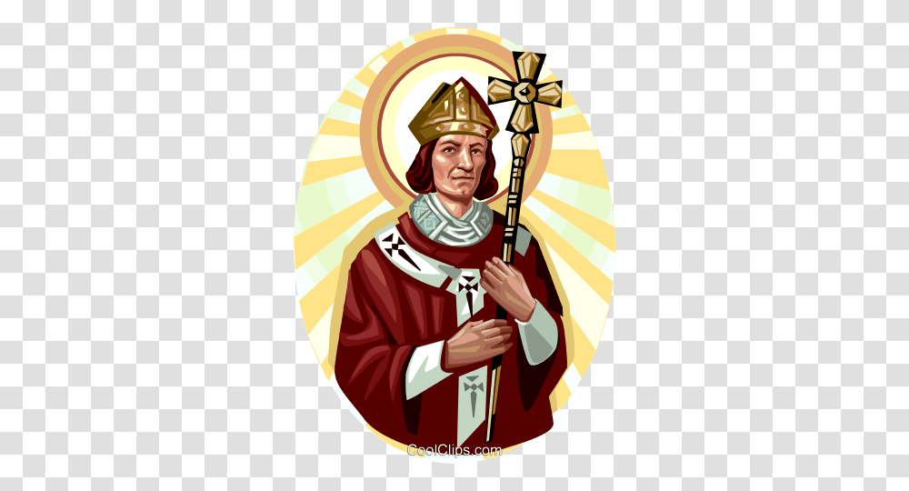 Saint Thomas Becket Royalty Free Vector Clip Art Illustration, Person, Helmet, Costume, Poster Transparent Png