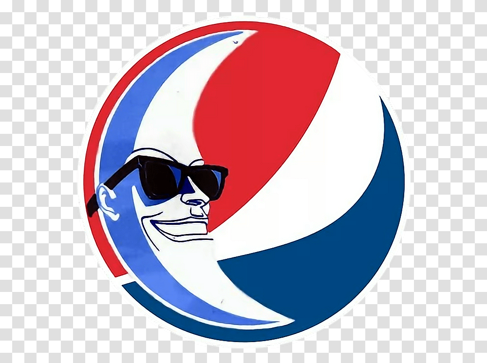 Saintpepsi Enjoy Yourself Vaporwave Moon Saint Pepsi, Logo, Trademark, Sunglasses Transparent Png