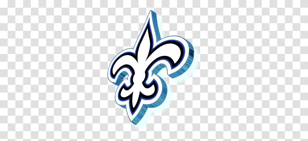 Saints Logo New Orleans 3d Automotive Decal, Symbol, Text, Recycling Symbol, Trademark Transparent Png