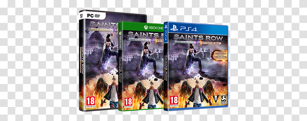 Saints Row Iv Re Elected Gat Out Of Hell Saints Row Iv Workshop Xbox One, Person, Monitor, Screen, Electronics Transparent Png