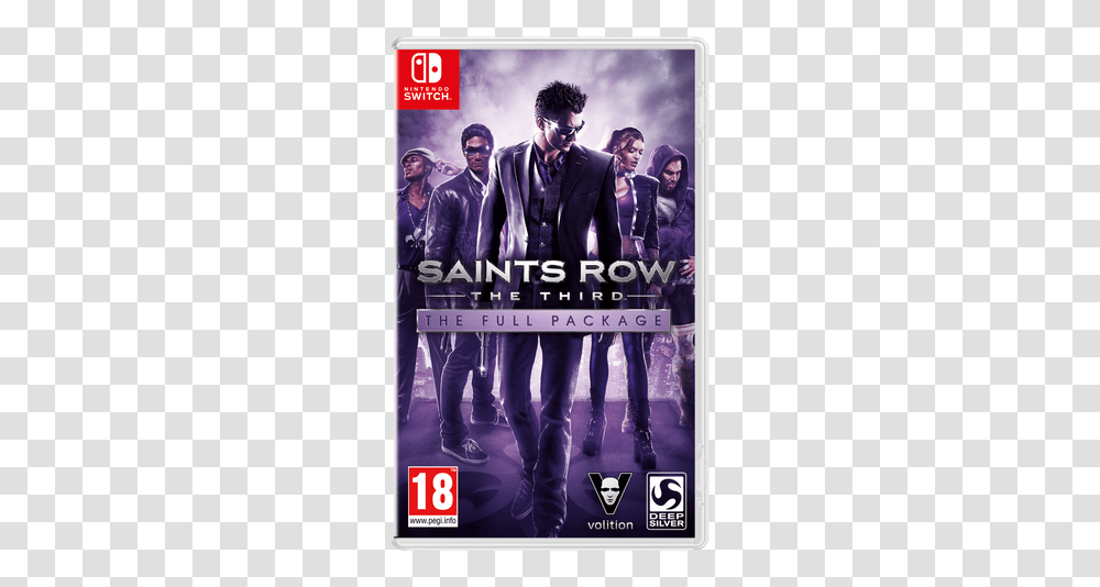 Saints Row The Third Switch, Person, Advertisement, Poster, People Transparent Png