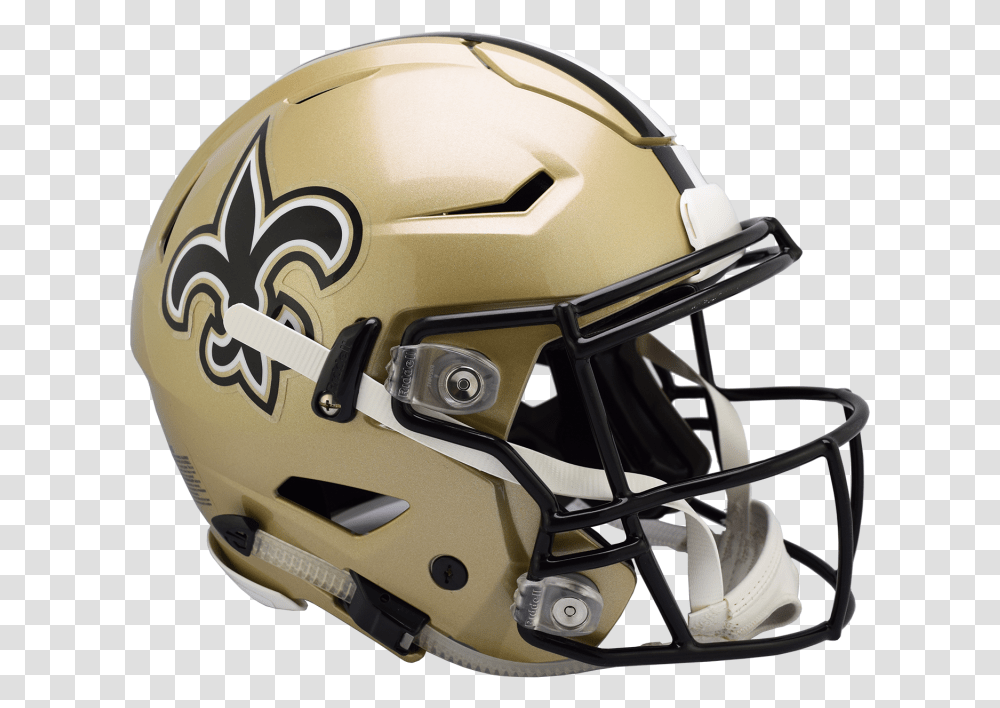 Saints Speed Flex Helmets Saints Speedflex Helmet, Apparel, Football Helmet, American Football Transparent Png