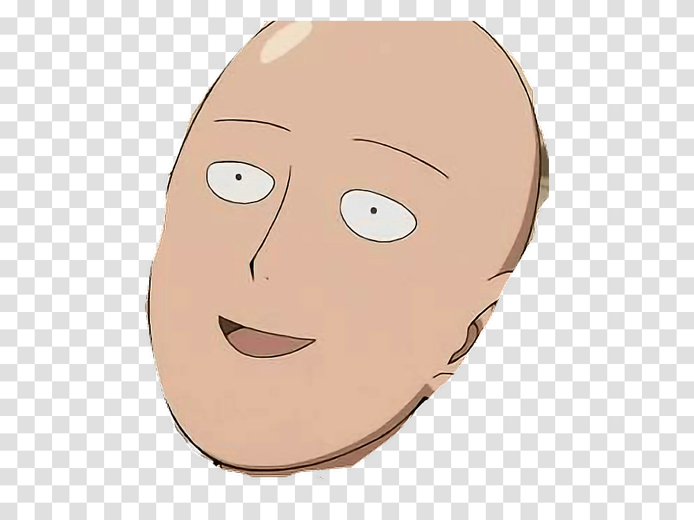 Saitama Bald Characters In One Punch Man, Head, Face, Skin, Snowman Transparent Png