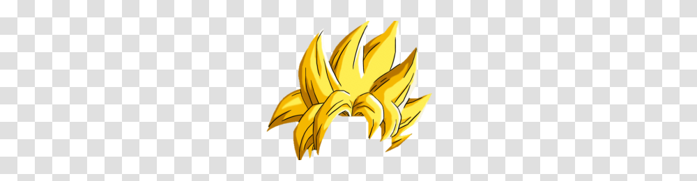 Saiyan Hair Image, Banana, Fruit, Plant, Food Transparent Png